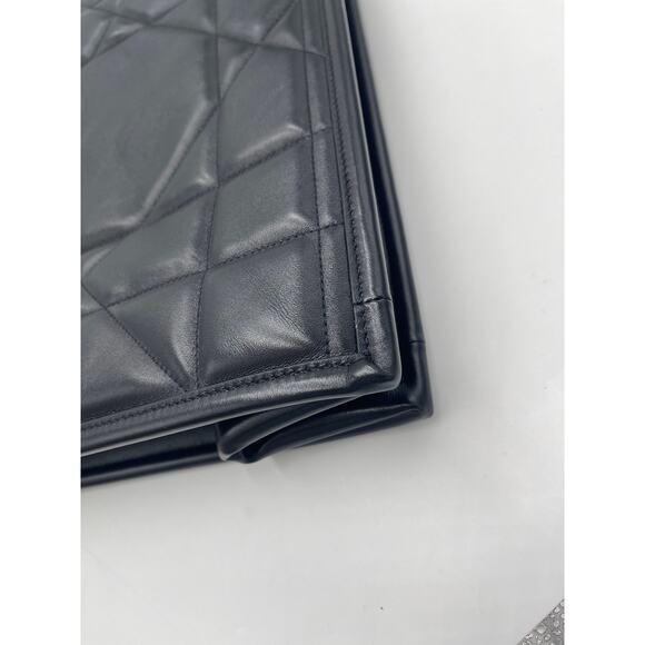 Christian Dior Cannage Essential Archi Quilt Calfskin Tote Black - Picture 2 of 2